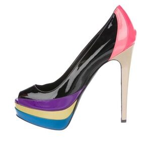 Ruthie Davis Popsicle Patent Leather Pumps